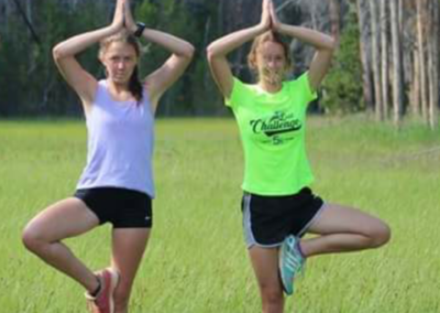 outdoor yoga